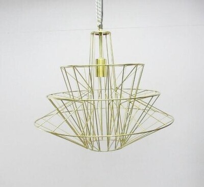 Three Layer Metal Pendant Light
