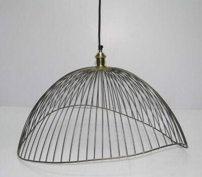 Silvy Black Coated Pendant Light