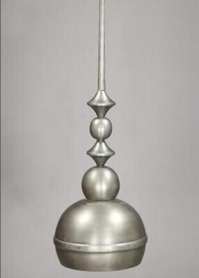 Silver Finish Pendant Light