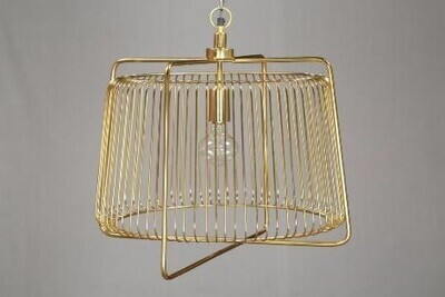 Fine Gold Finish Pendant Light