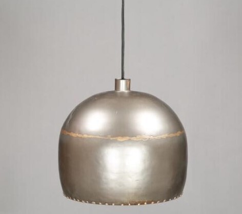 Silvery Pendant Light