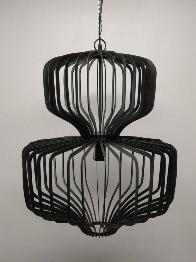 Two layer Blacky Pendant Light