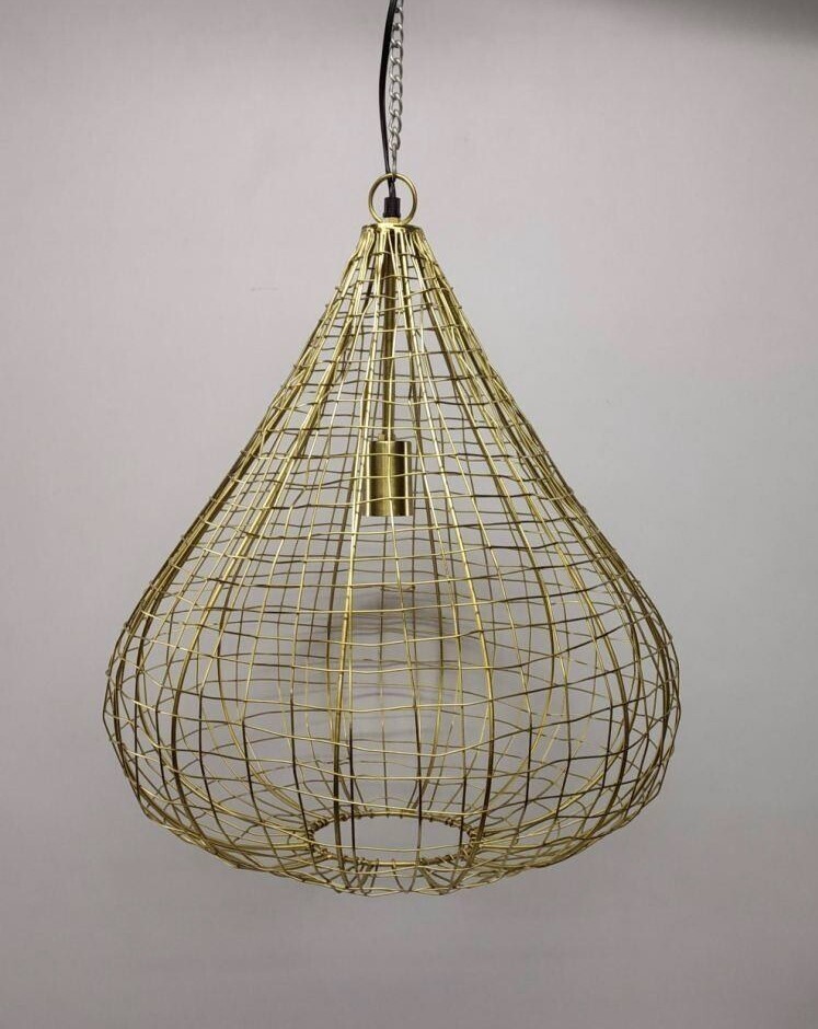 Golden Drop Pendant Light