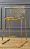 Golden Bar Chair