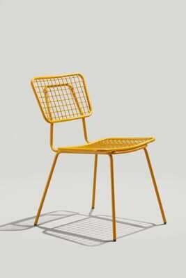 Bright Yellow Chair