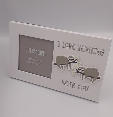 Photo frame &#39;I love hanging with you&#39;