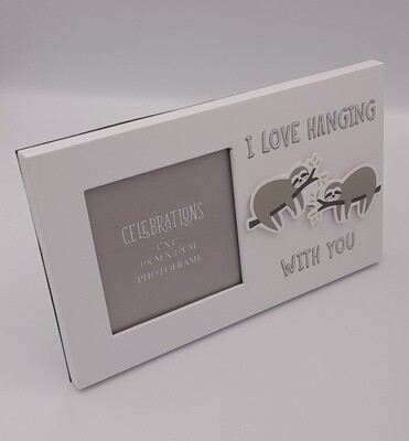 Photo frame &#39;I love hanging with you&#39;