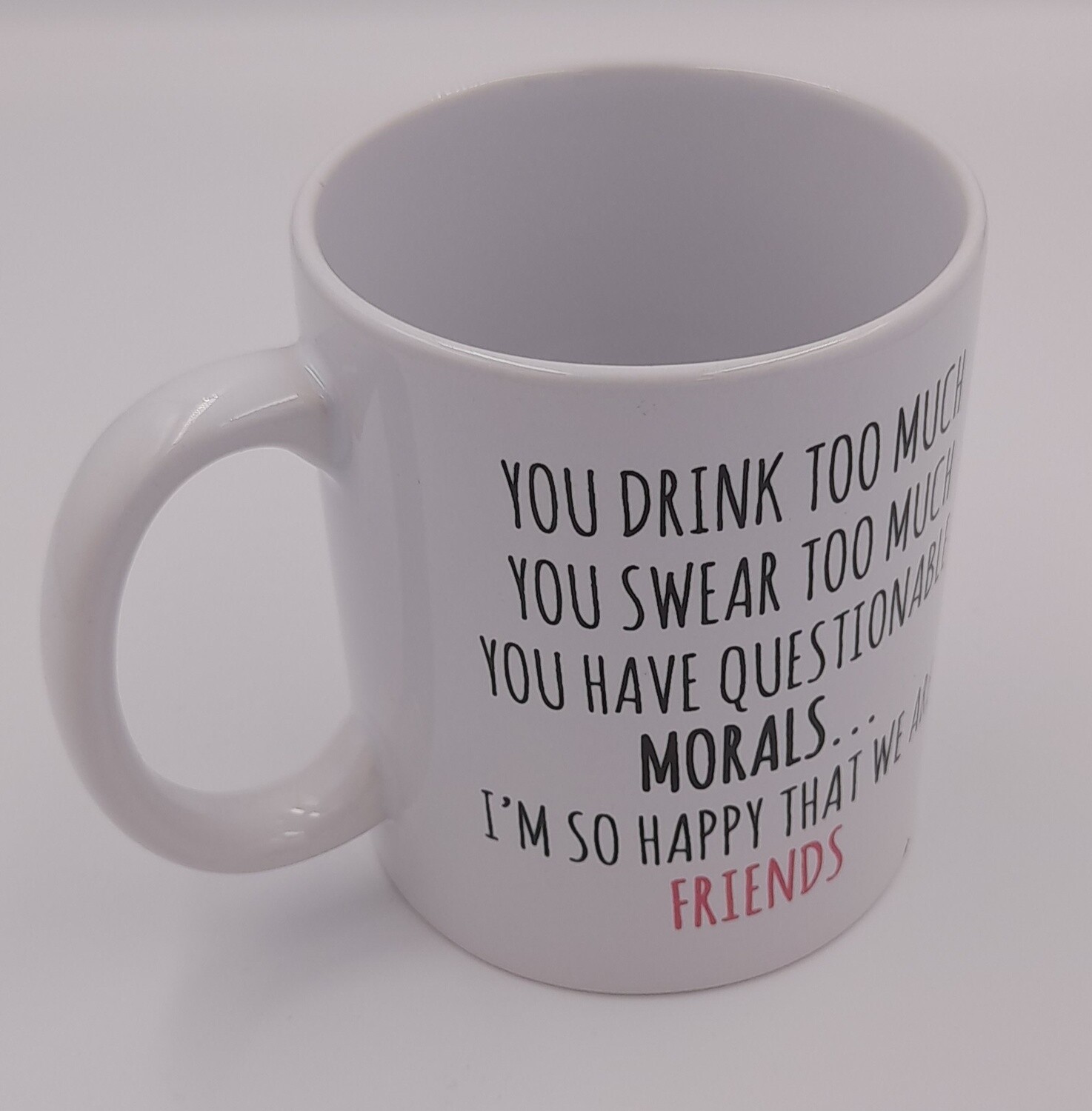 &#39;You drink too much...&#39; humorous gift card