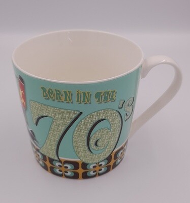 &#39;Born in the 1970&#39;s&#39; gift mug