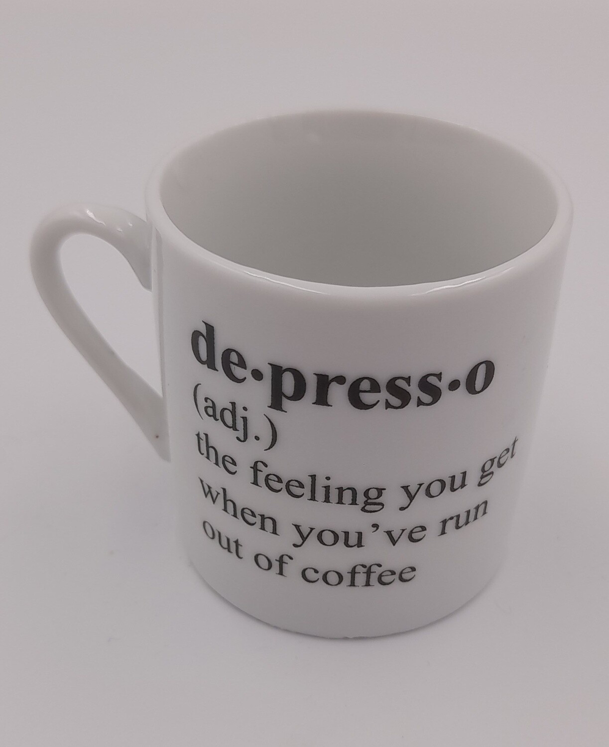 &#39;De-press-o&#39; espresso gift cup