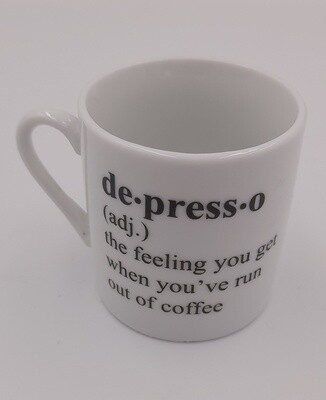 &#39;De-press-o&#39; espresso gift cup