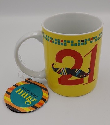 &#39;21 - Macho Man&#39; gift mug