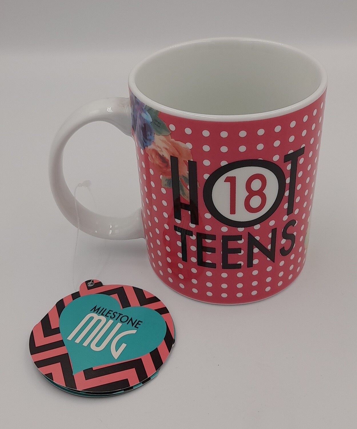 &#39;HOT TEENS 18&#39; gift mug