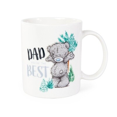 'Dad you're the best' Tatty Ted boxed gift mug