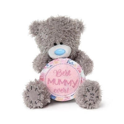 &#39;Best Mummy Ever!&#39; Tatty Ted bear plush soft toy