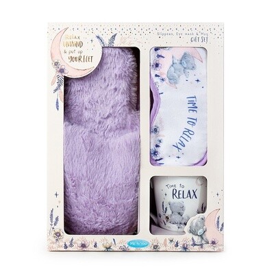 Slippers, mug and eye mask Tatty Ted  boxed gift set