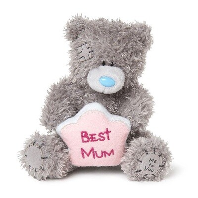 &#39;Best Mum&#39; Tatty Ted bear plush soft toy