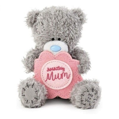 &#39;Amazing Mum&#39;  Tatty Ted bear plush soft toy