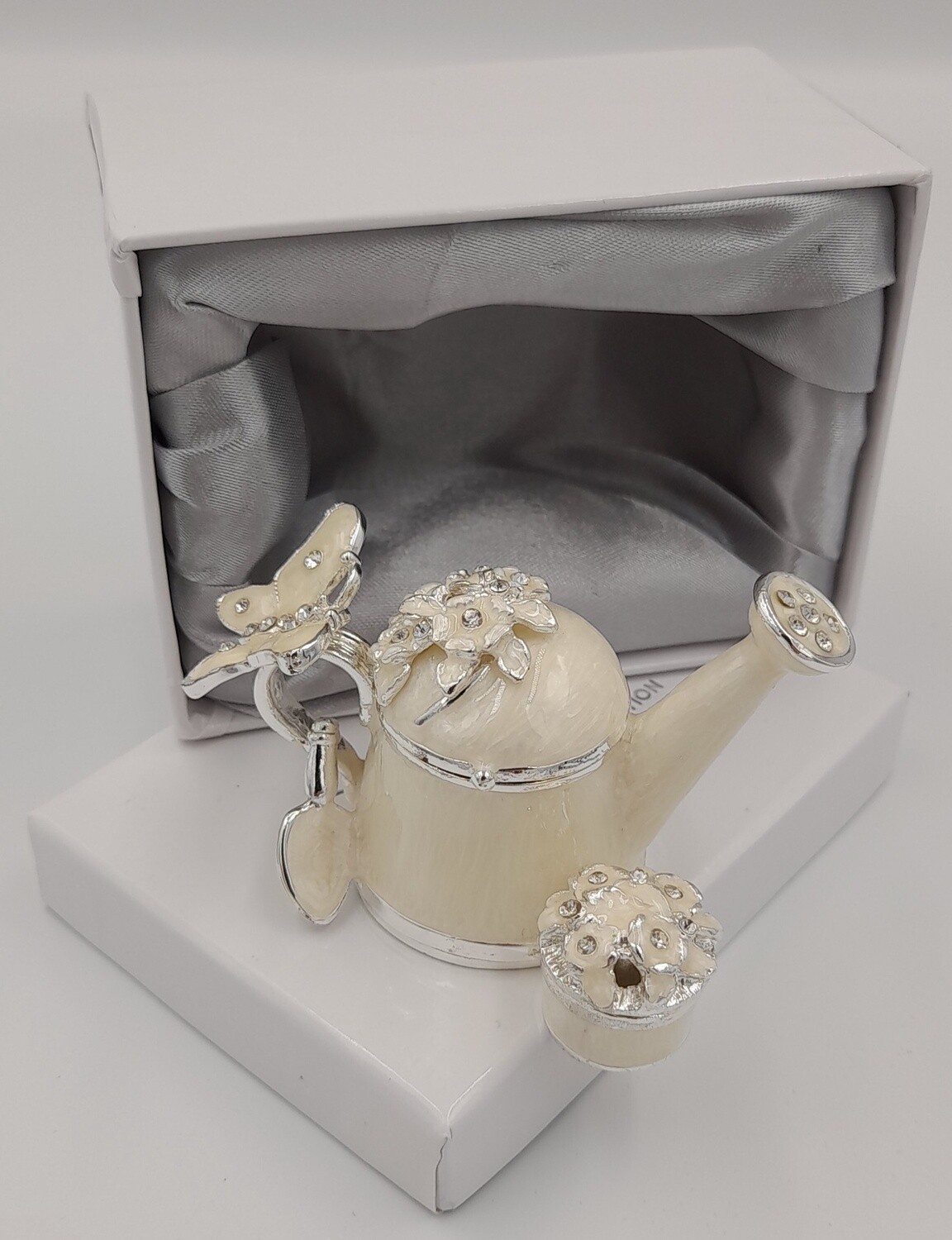 Watering Can &amp; Flower trinket box