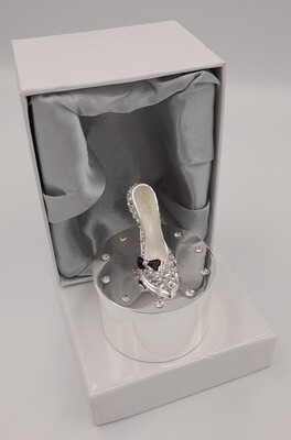 High-heeled shoe trinket box
