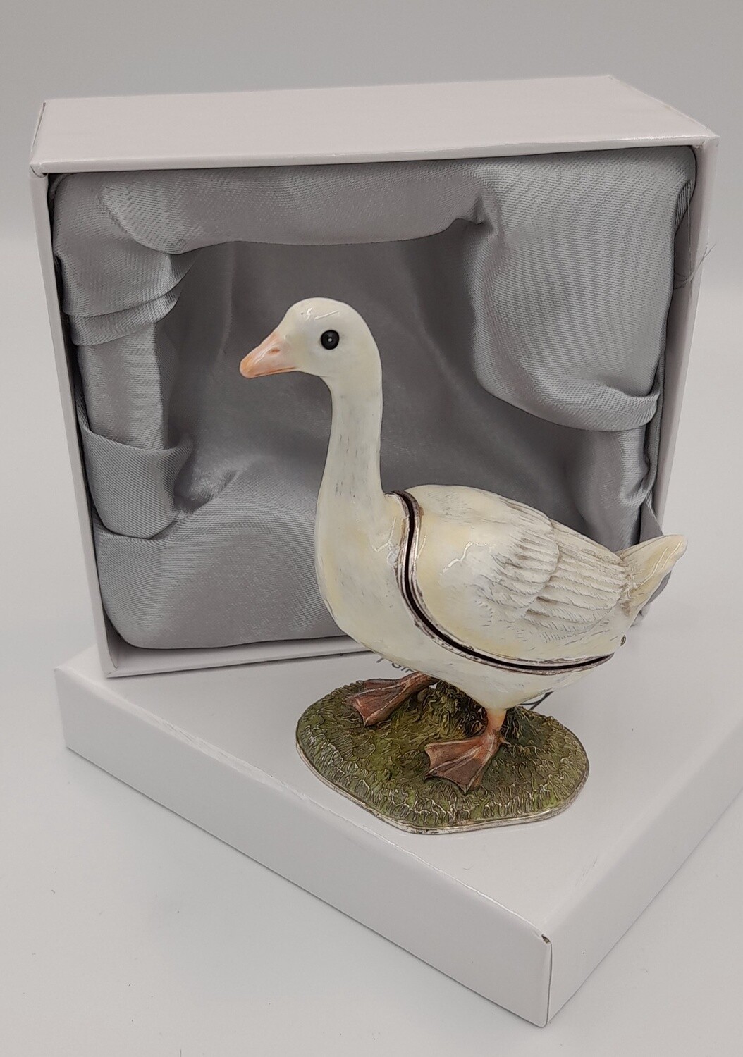 Goose trinket box
