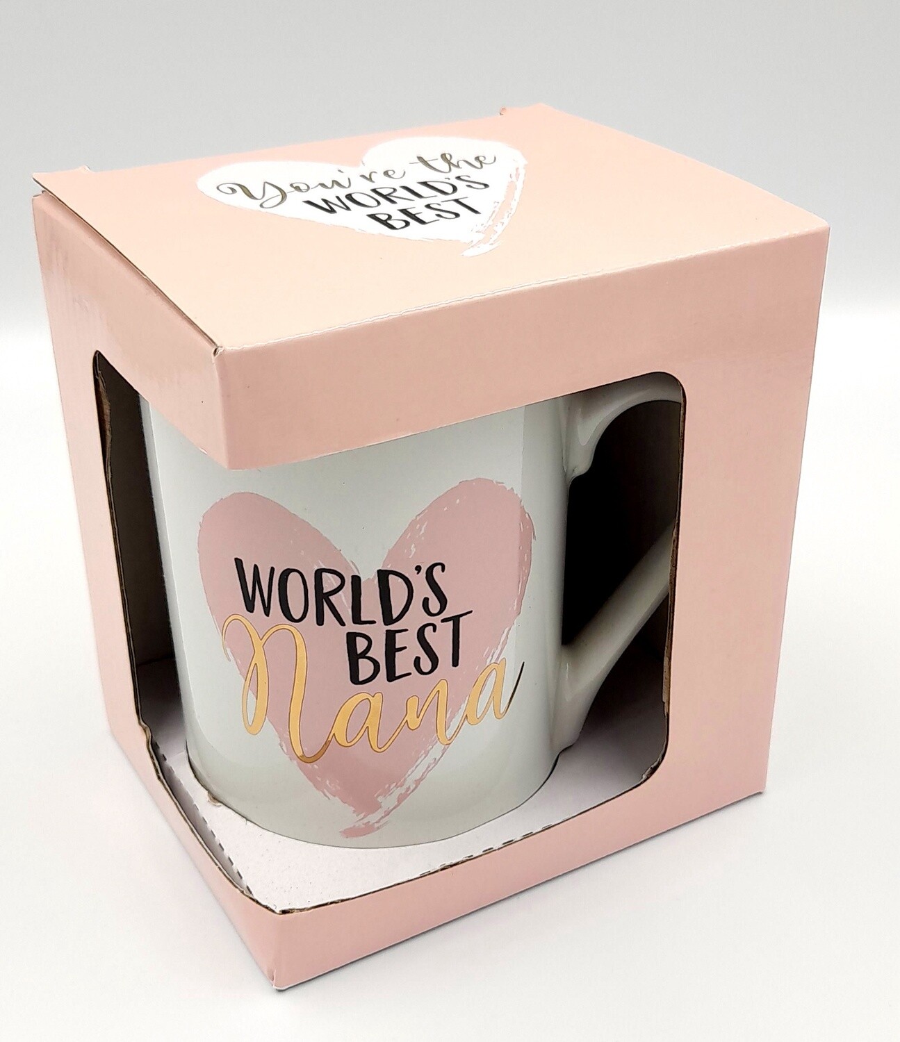 &#39;World&#39;s Best Nana&#39; gift mug