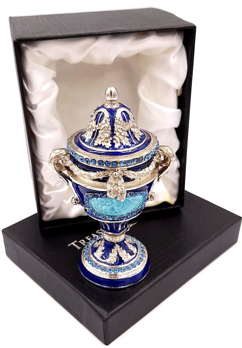 Decorative trophy cup trinket box