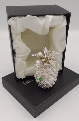 Diamante pineapple trinket box