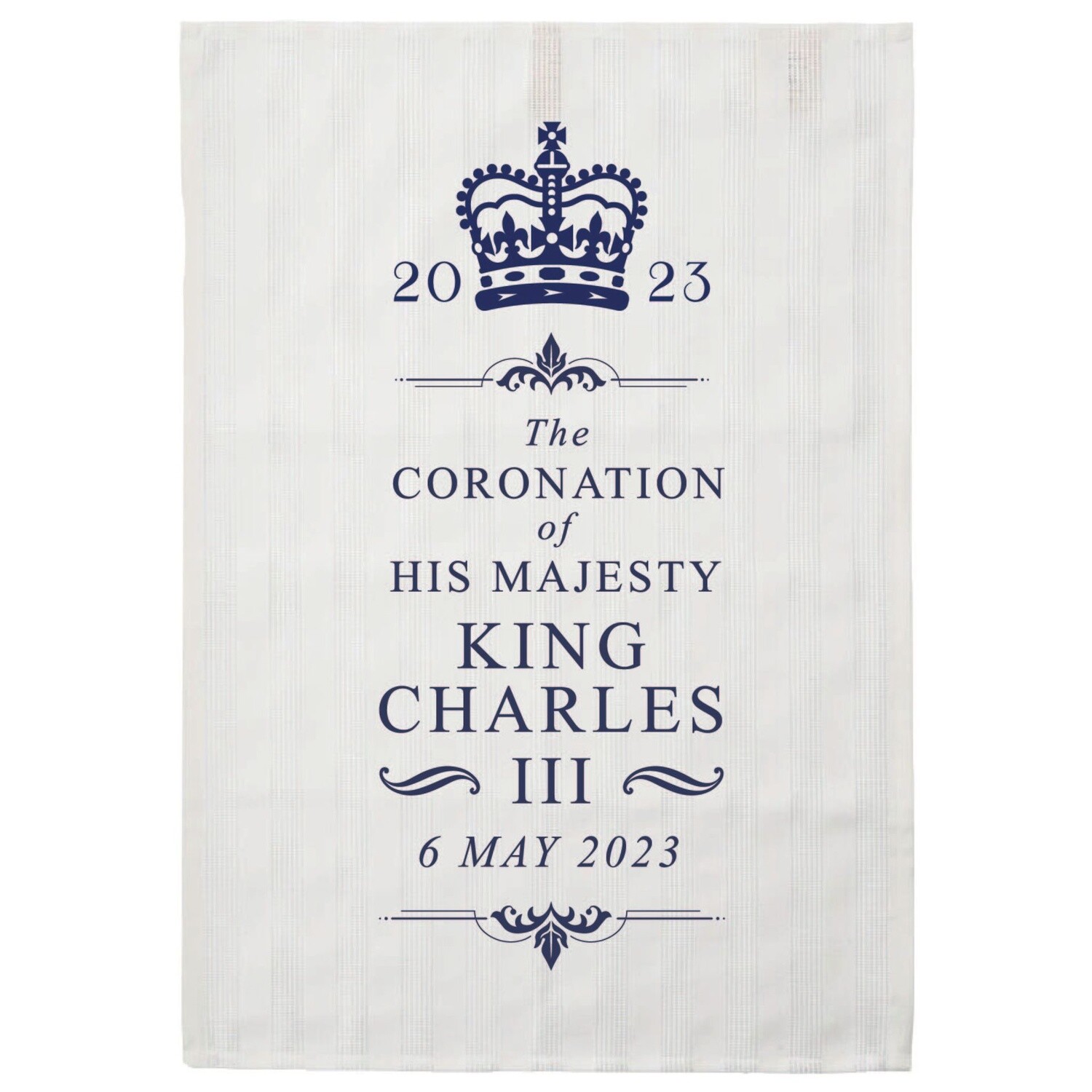King Charles III Tea Towel - Coronation