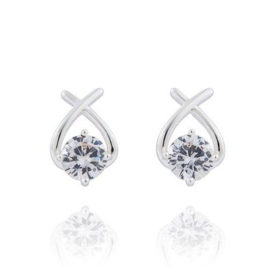 Kiss Suspended Sparkle Earrings