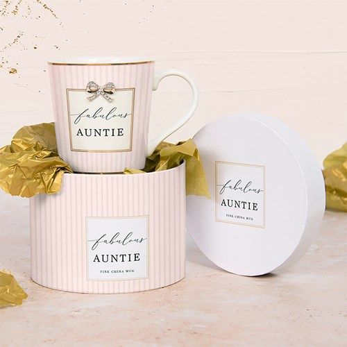 Madelaine By Hearts Design Fabulous Auntie Mug