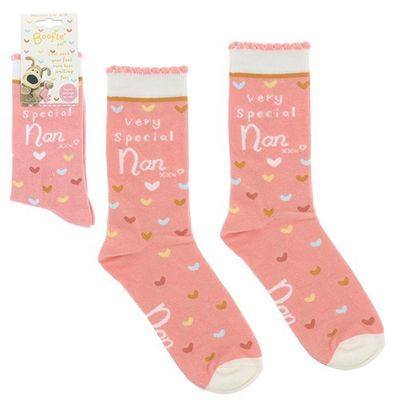 Boofle Woven Very Special Nan Socks