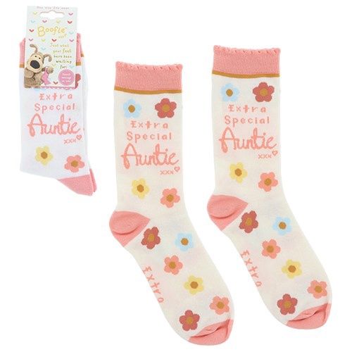 Boofle Woven Extra Special Auntie Socks
