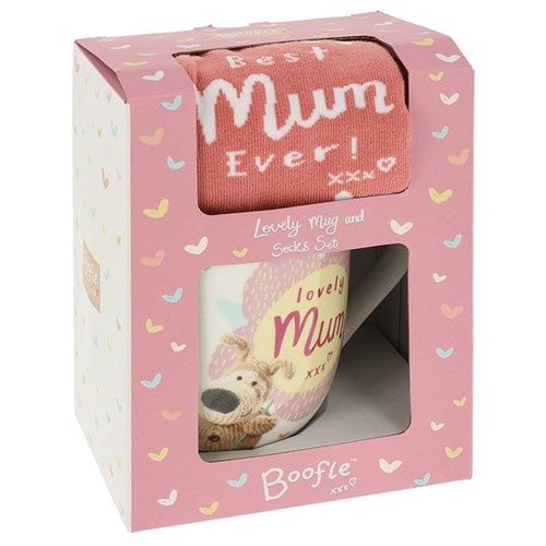 Boofle Mum Mug &amp; Sock Set