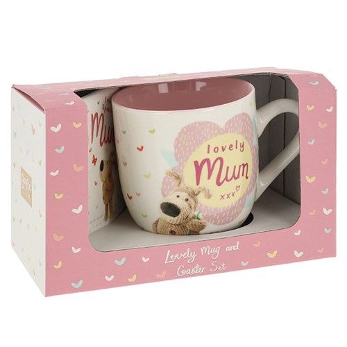 Boofle Mum Mug &amp; Coaster Set