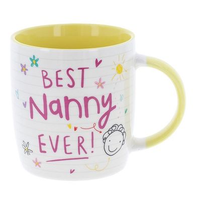 School Book Nanny Mug