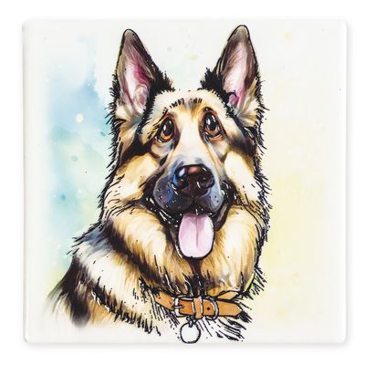 Coaster German Shepherd