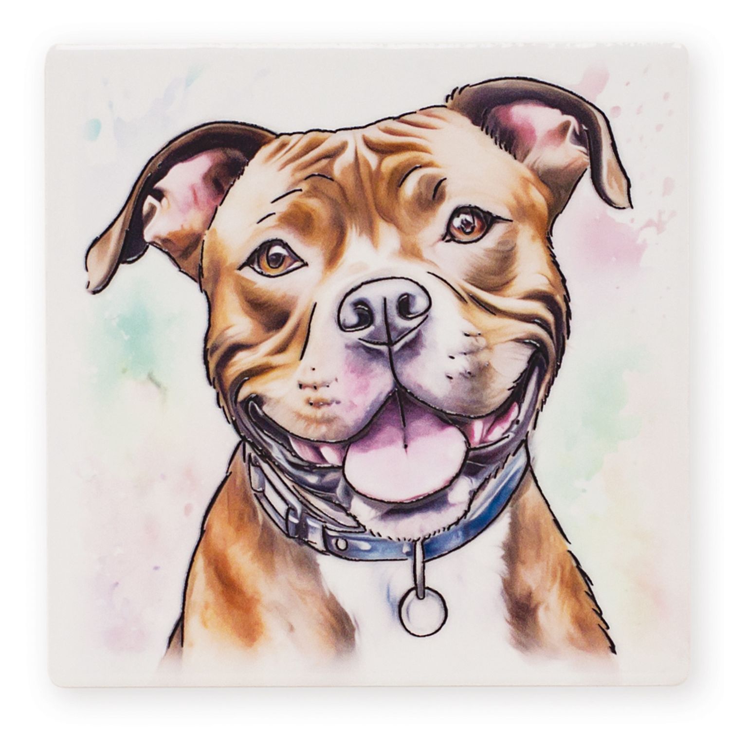 Coaster Staffordshire Bull Terrier
