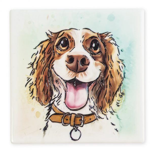 Art of Arora Springer Spaniel – Ceramistone Magnet