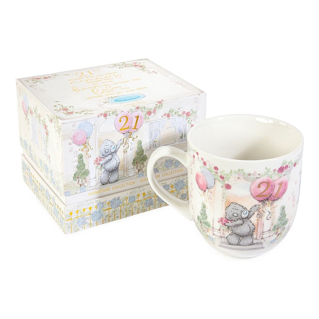 21st Birthday Mug - Tatty Ted Signature Collection
