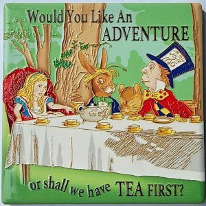 Alice in Wondweland Tea Party Coaster