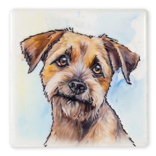 Border Terrier Coaster