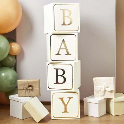Gold Baby Jumbo Blocks
