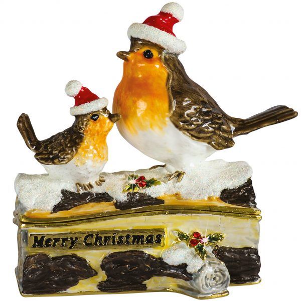 Robin &amp; Chick Trinket Box - Craycombe Trinkets