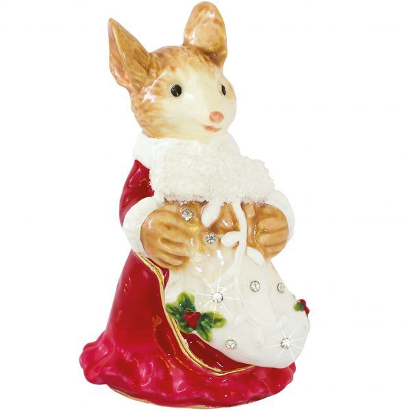 Mouse &amp; Stocking Trinket - Craycombe Trinkets