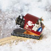 Santa on Train Trinket Box - Craycombe Trinkets