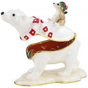 Polar Bear and Baby Trinket Box - Craycombe Trinkets