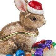 Bunny &amp; Carrots Trinket Box - Craycombe Trinkets