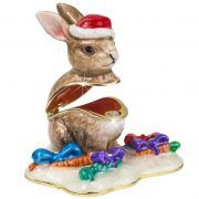 Bunny &amp; Carrots Trinket Box - Craycombe Trinkets