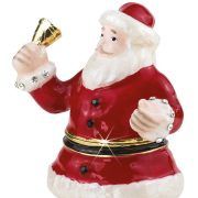 Santa Ringing a Bell Trinket Box - Craycombe Trinkets